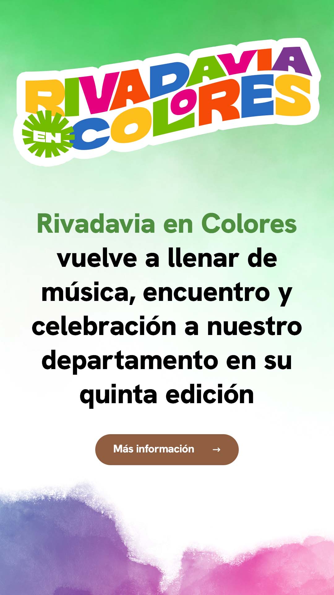 Rivadavia en Colores